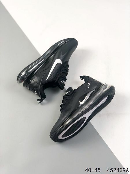 Nike Air Max 720 OBJ 全掌大氣墊皮面結合透氣緩震男款跑鞋