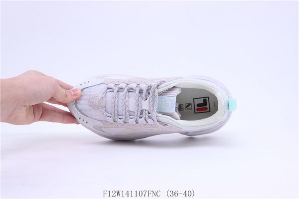 Fila Ravagement 200系列 2022新款 女款復古老爹潮流運動慢跑鞋