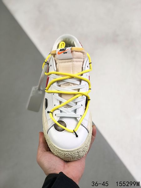OFF-WHITE x Nike Blazer Mid 2022新款 開拓者OW聯名男女款板鞋