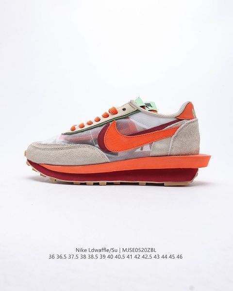 Undercover x Sacai x Nike LDV Waffle Daybreak 2022新款 重疊設計前衛華夫變形男女款慢跑鞋 Undercover x Sacai x Nike LDV Waffle Daybreak 2022新款 重疊設計前衛華夫變形男女款慢跑鞋