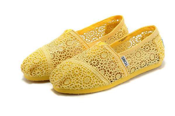 toms鞋 經典鞋款 鏤空蕾絲女士平底帆布單鞋
