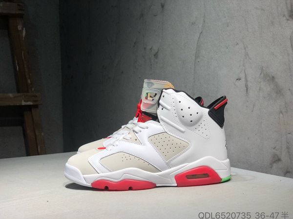 New Air Jordan 6 2021新款 喬丹6代男款復古運動文化籃球鞋 帶半碼