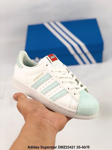 Adidas Originals Superstar 2023新款 三葉草貝殼頭女款休閒運動板鞋