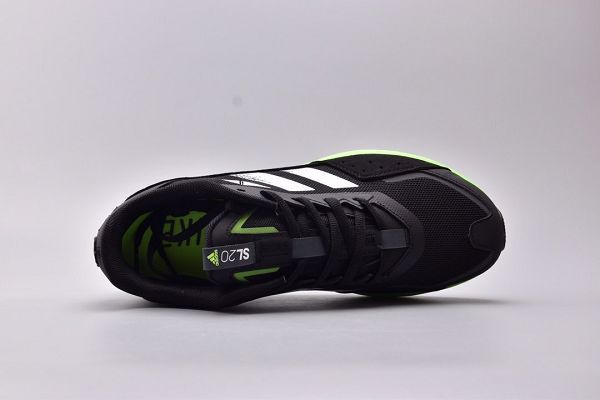 adidas SL20-2 M 2020新款 愛迪達透氣網面男生休閒跑步鞋