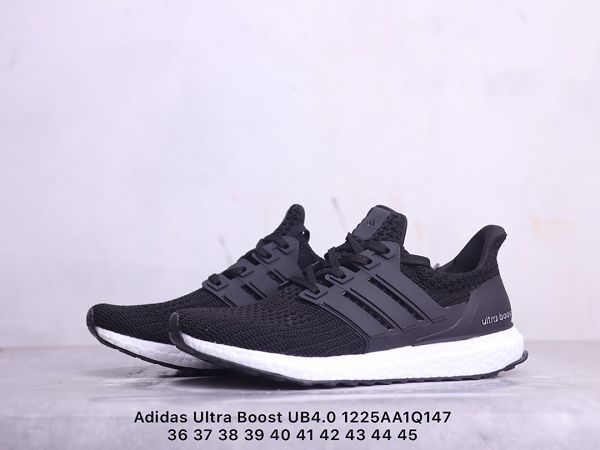 Adidas Ultra Boost UB4.0 2022新款 針織面爆米花緩震耐磨男女款跑步鞋