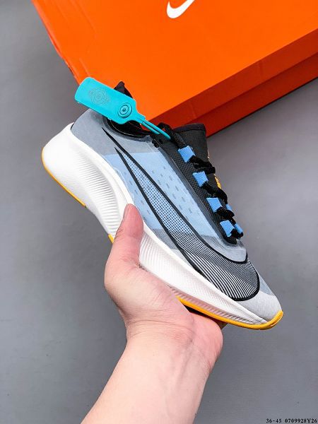 Nike Zoom Fly3 2022新款 緩震馬拉松男女款輕便氣墊跑步鞋