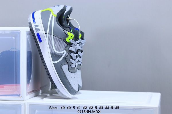 Nike Air Force 1 React 2020新款 緩震科技男生板鞋