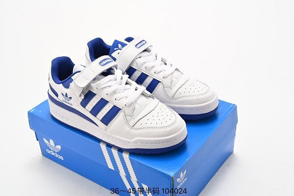 Adidas Forum 84 Low 2023新款 男女款三葉草低幫運動板鞋