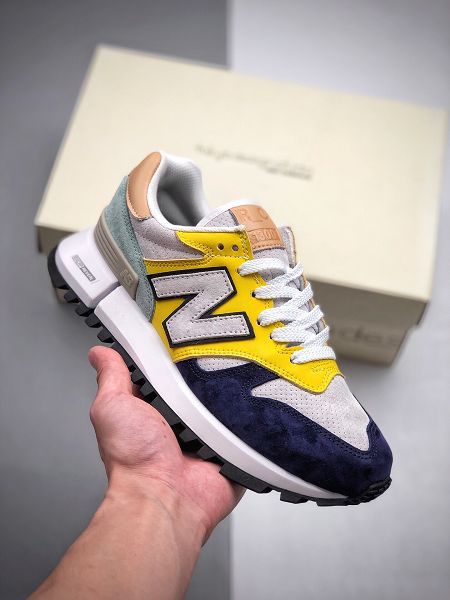 MADNESS x New Balance MS327 2020新款 NB紐巴倫帆布透氣豬巴革情侶慢跑鞋