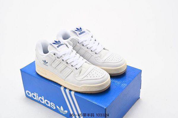 Adidas Forum 84 Low OG 2023新款 男女款低幫潮流休閒運動板鞋
