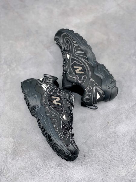 New Balance ML703系列 2020新款 黑銀武士3M復古老爹風山系越野跑旅遊鞋