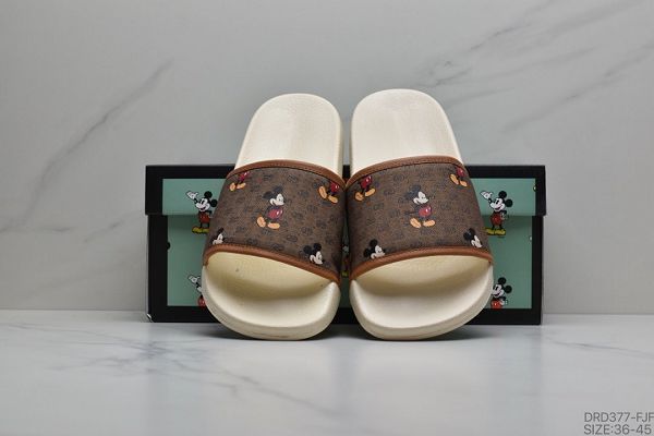 Gucci拖鞋 2020新款 米老鼠迪士尼情侶款拖鞋