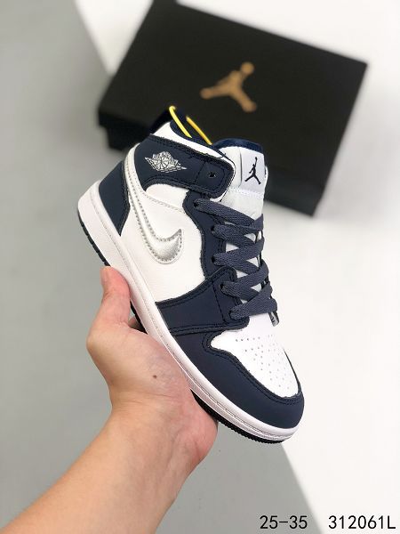 Nike Air Jordan 1 2021新款 喬丹1代潮流文化童款籃球鞋