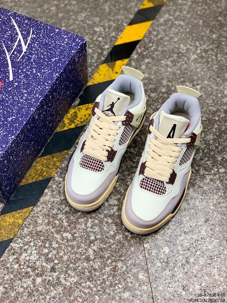 Air Jordan 4 2022新款 喬丹4代男女款中幫復古籃球鞋