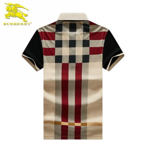 burberry polo衫 2019新款 巴宝莉休闲格纹翻领短袖polo衫 mg