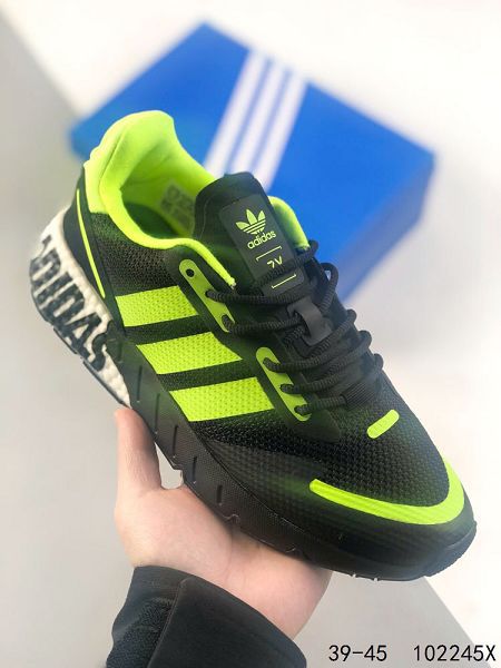 Adidas ZX 1k Boost 2023新款 復古爆米花男款跑鞋