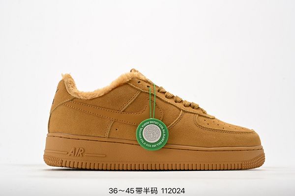 Nike Air Force 1 Low 空軍一號 男女款低幫糜皮百搭休閒運動板鞋