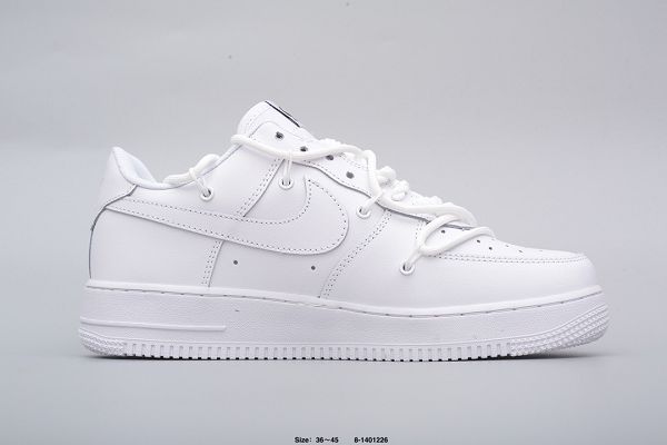 Nike Air Force 1 07 2023新款 空軍一號綁帶解構男女款休閒運動板鞋