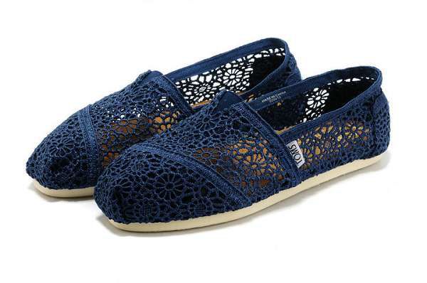 toms鞋 經典鞋款 鏤空蕾絲女士平底帆布單鞋