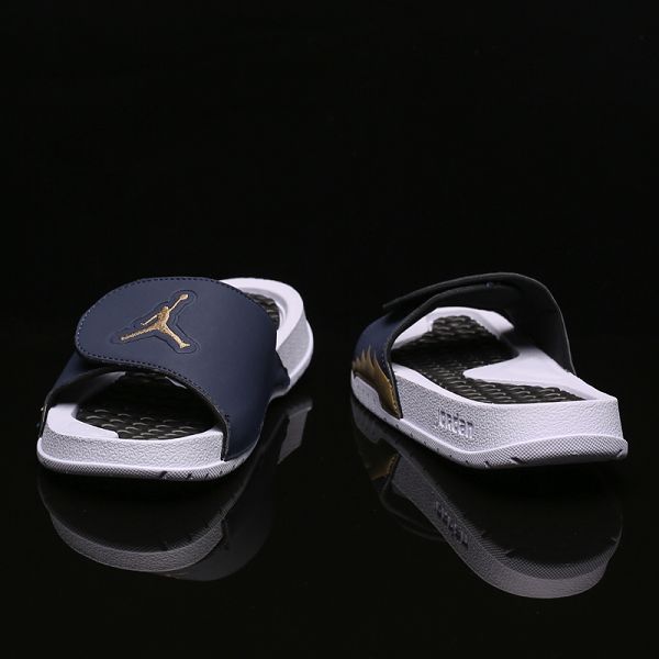 Nike Air Jordan Hydro V Retro AJ5 喬丹5代魔術貼按摩底女生拖鞋