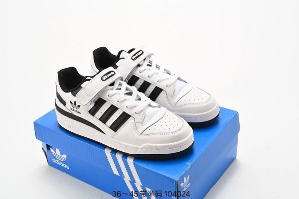 Adidas Forum 84 Low 2023新款 男女款三葉草低幫運動板鞋