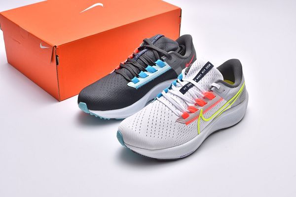 Nike Air Zoom Pegasus 38 2021新款 登月38代鴛鴦款減震男女生慢跑鞋 帶半碼