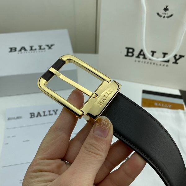 bally皮帶 巴利2022新款 HF0522-1牛皮納帕紋時尚腰帶