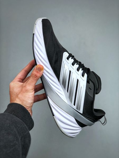 Adidas Adipure Glide系列 2025新款男女生織物 耐磨透氣 低幫 公路跑步鞋