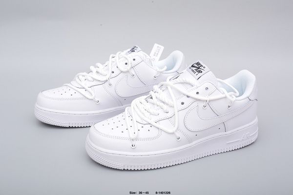 Nike Air Force 1 07 2023新款 空軍一號綁帶解構男女款休閒運動板鞋