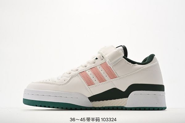 Adidas Originals Forum 84 Low 2023新款 羅馬系列魔術貼復古系帶男女款運動板鞋