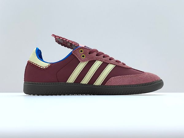 Wales Bonner x Adidas Originals Samba Classic Black Pony 桑巴舞系列 男女款百搭皮革板鞋