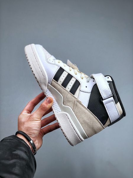 Adidas Originals Forum 84 High 米白黑 2024全新男女款高幫休閒板鞋