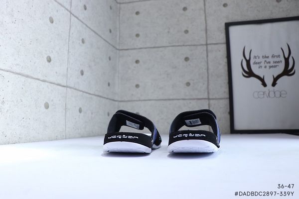 Nike Air Jordan Hydro XIII 2020新款 喬丹13代貓眼魔術貼情侶款沙灘拖鞋