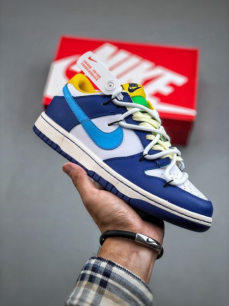 Nike Dunk Low 2023全新男女款綁帶解構 SB扣碎籃板時尚休閒板鞋