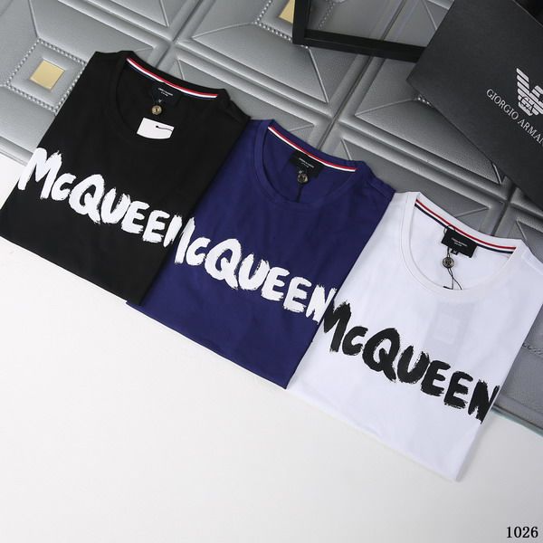 McQueen短t 2021新款 麥昆圓領短袖T恤 MG1026款