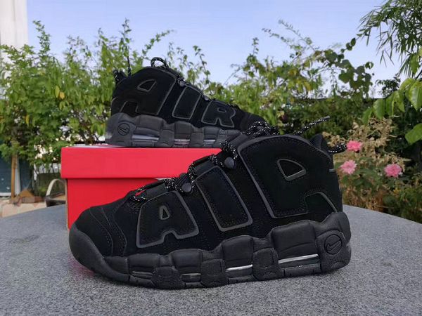 nike air more uptempo pippen 皮蓬大AIR系列 黑武士3M反光 全氣墊男款運動鞋