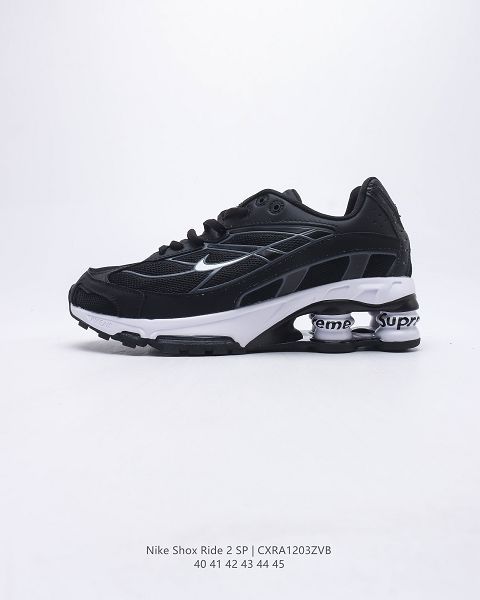 Supreme x Nike Shox Ride 2 SP 2023新款 聯名扣籃系列男緩震慢跑鞋