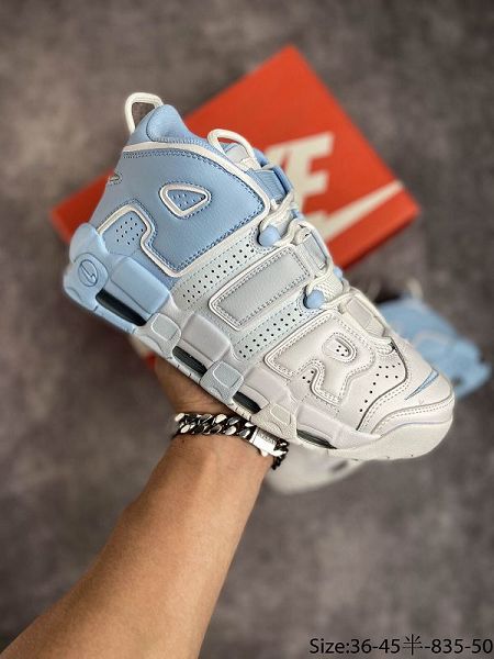 Nike Air More Uptempo 96 QS 2021新款 皮蓬大AIR經典系列男女款籃球鞋 帶半碼