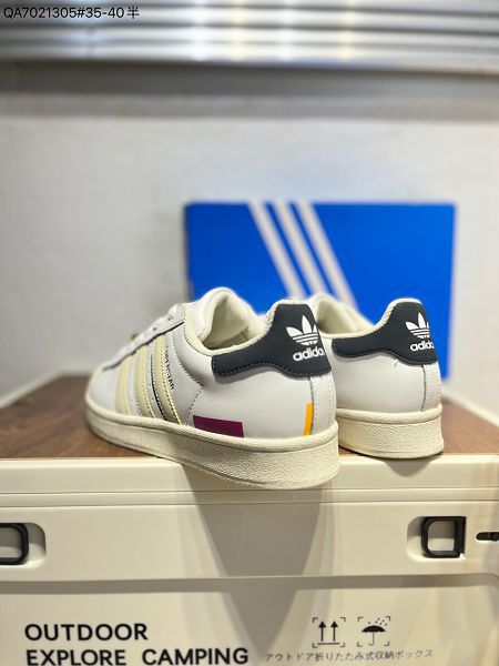 Adidas Originals Superstar 經典貝殼頭系列 2023全新女款AL經典配色休閒板鞋