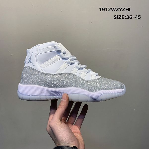 nike air jordan 11 2019新款 喬丹11代滿天星情侶款籃球鞋