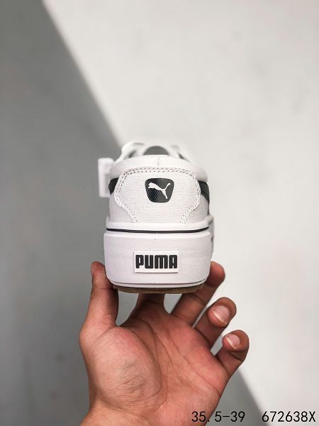 PUMA 2021新款 彪馬女生增高厚底復古休閑松糕鞋