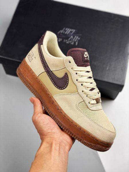 Nike Air Force 1 2021新款 全掌內置蜂窩氣墊男女款板鞋