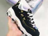 Skechers D'lites 1.0 2022新款 斯凱奇精英一代熊貓老爹風厚底復古慢跑鞋