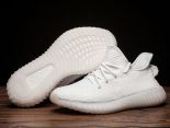 Adidas Yeezy Boost 350 V2 2.0椰子慢跑鞋 純白色 情侶鞋