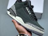 Air Jordan 3 Retro Off Noir 舊黑水泥款情侶運動鞋