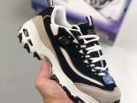 Skechers D'lites 1.0 2021新款 精英一代系列男女款熊貓老爹風厚底復古慢跑鞋
